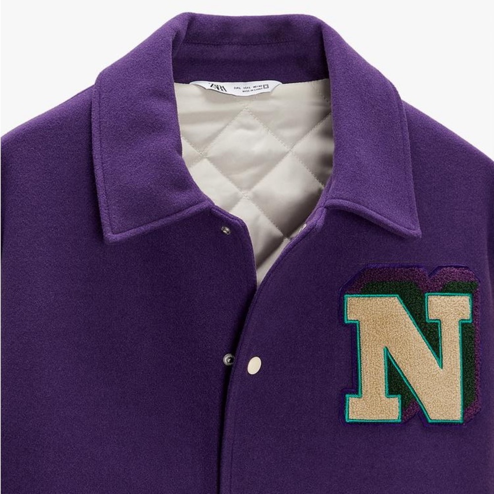 Zara Varsity Jacket - Picture 3 of 7